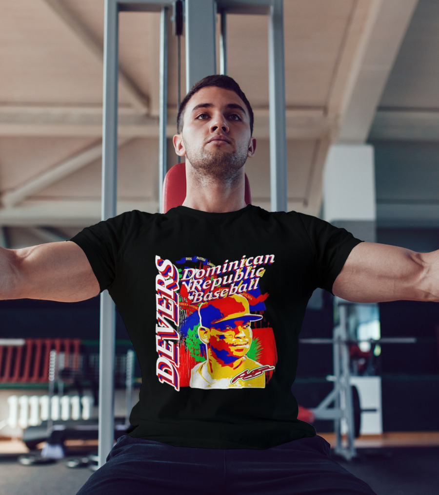 Rafael Devers Dominican Republic Baseball Boston Red Sox T-Shirt