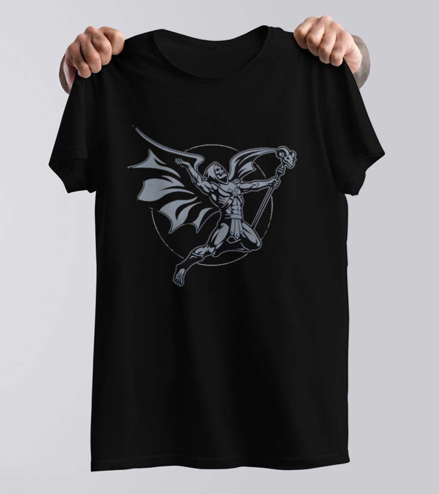 Skeletor Black Sabbath Metal Master Iconic Dark Fantasy T-Shirt