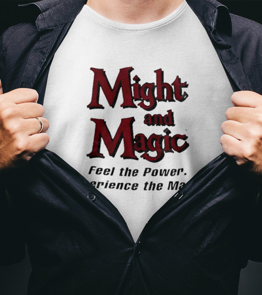 Might And Magic Feel The Power Experience The Magic T-Shirt