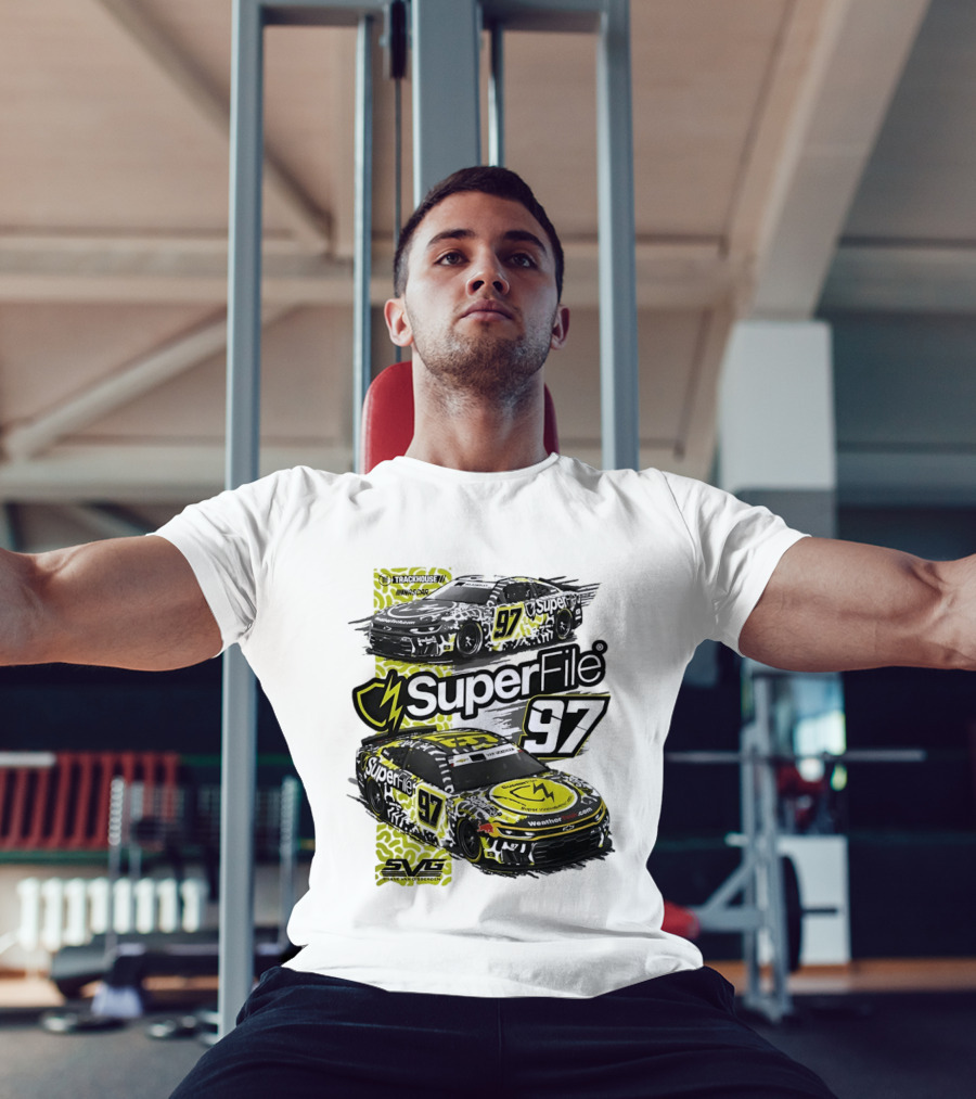 SuperFile 97 Shane Van Gisbergen NASCAR Trackhouse Racing Lefty Out There T-Shirt