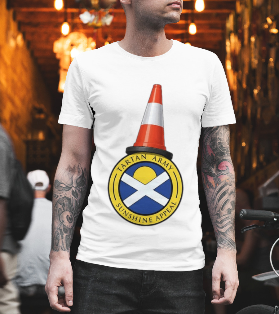 Tartan Army Sunshine Appeal Scotland Football Supporter's T-Shirt