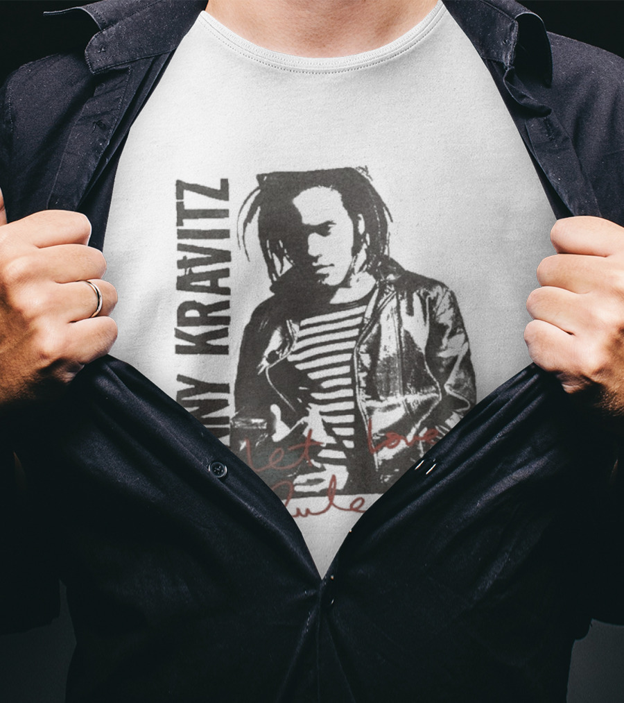 Lenny Kravitz Let Love Rule High Contrast T-Shirt