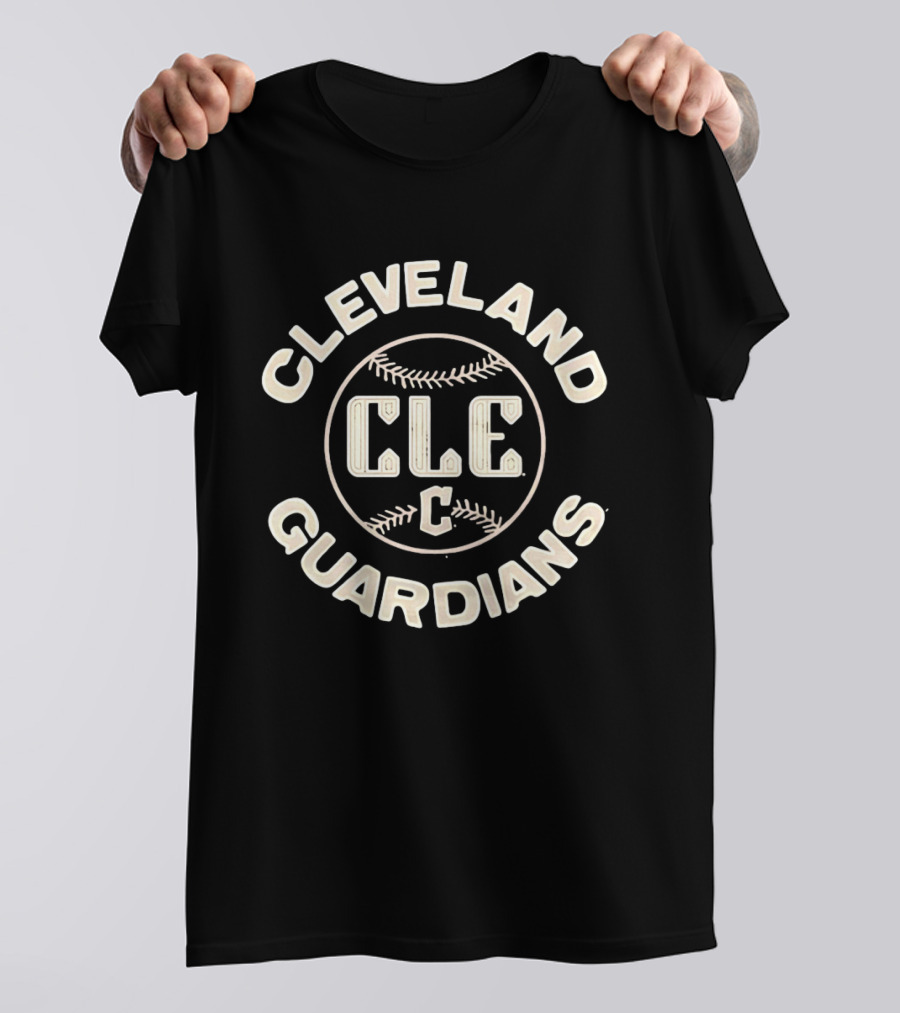 Cleveland Guardians CLE C Baseball MLB Professional League T-Shirt