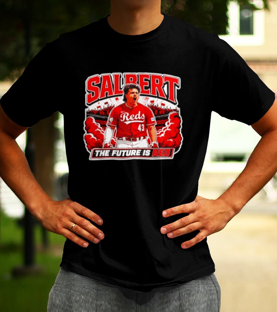 SAL BERT Reds No 43 The Future Is Red T-Shirt