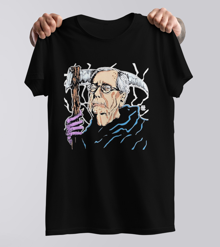 Mitch McConnell Grim Reaper Cartoon Satire Dark Humor T-Shirt