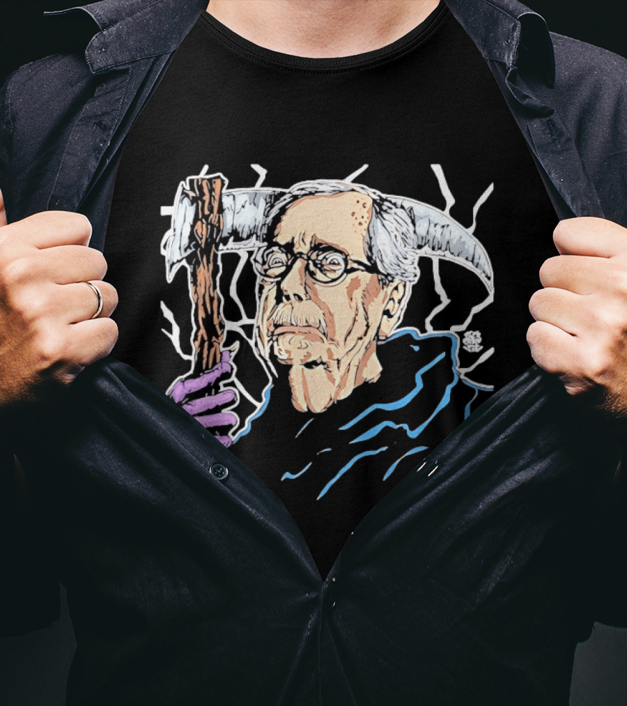 Mitch McConnell Grim Reaper Cartoon Satire Dark Humor T-Shirt
