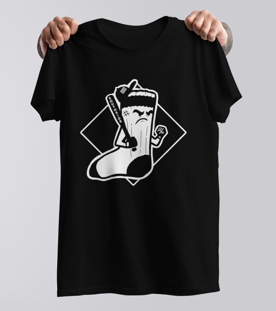 Southside Chicago White Sox CHGO Baseball Bat T-Shirt