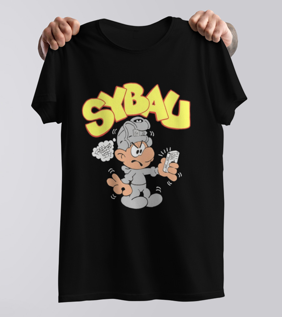 Sybau Freako Did It Cartoon Streetwear T-Shirt