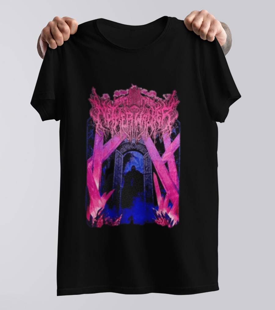 Netherwalker Crystal Knight Gothic Fantasy Portal Enigma T-Shirt