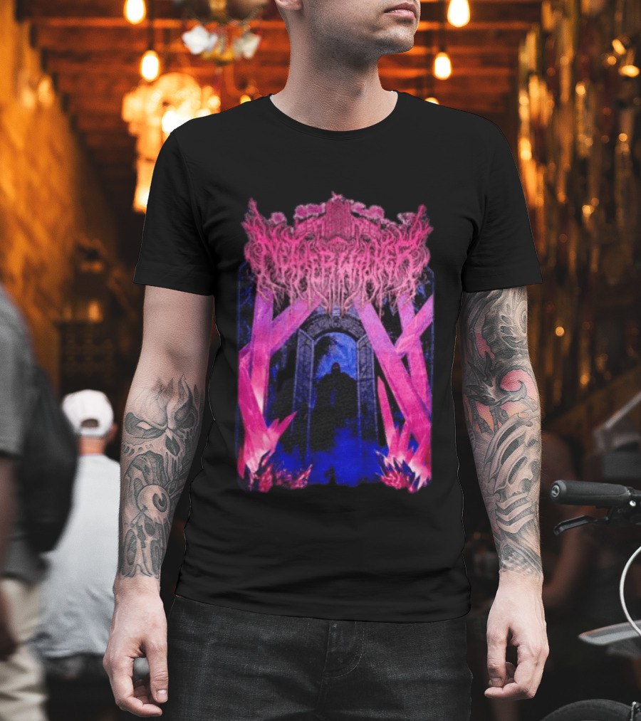 Netherwalker Crystal Knight Gothic Fantasy Portal Enigma T-Shirt