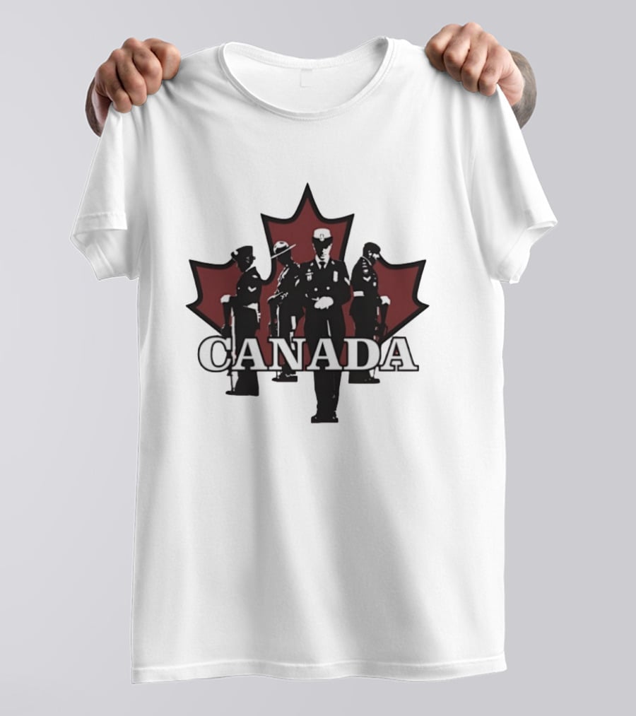 Canada Maple Leaf Canadian Armed Forces Personnel T-Shirt