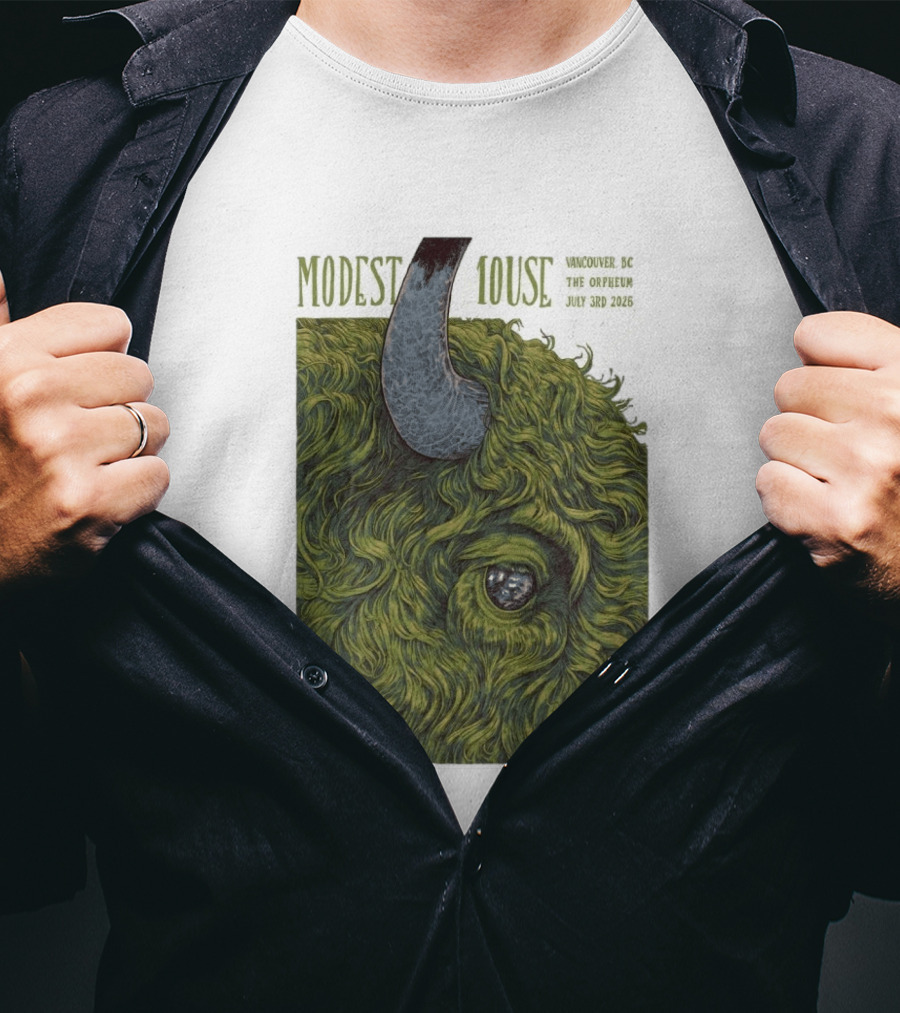 Modest Mouse Vancouver BC The Orpheum July 3 2026 Buffalo T-Shirt