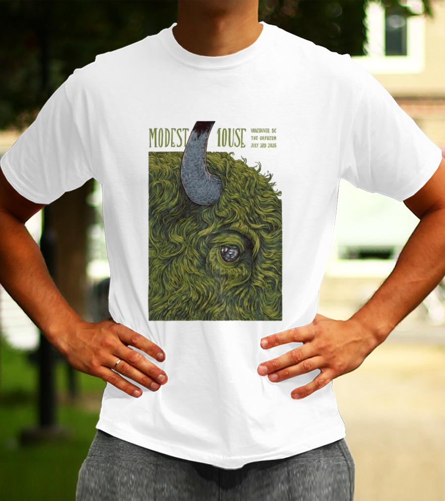 Modest Mouse Vancouver BC The Orpheum July 3 2026 Buffalo T-Shirt