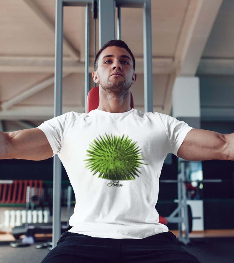 Note Token Nyc Touch Green Artistic Burst T-Shirt