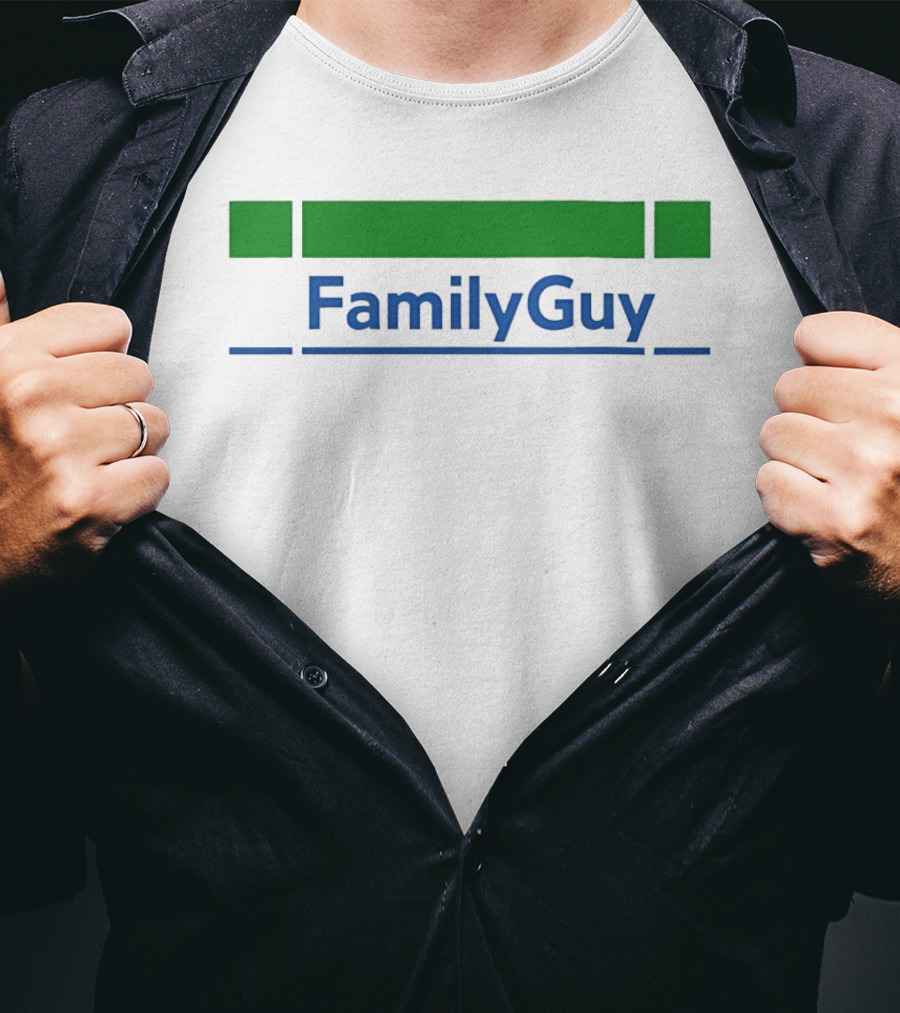 Family Guy Subway Transit Style Concept T-Shirt