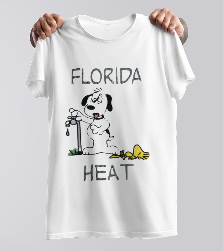 Florida Heat Snoopy Woodstock Peanuts T-Shirt