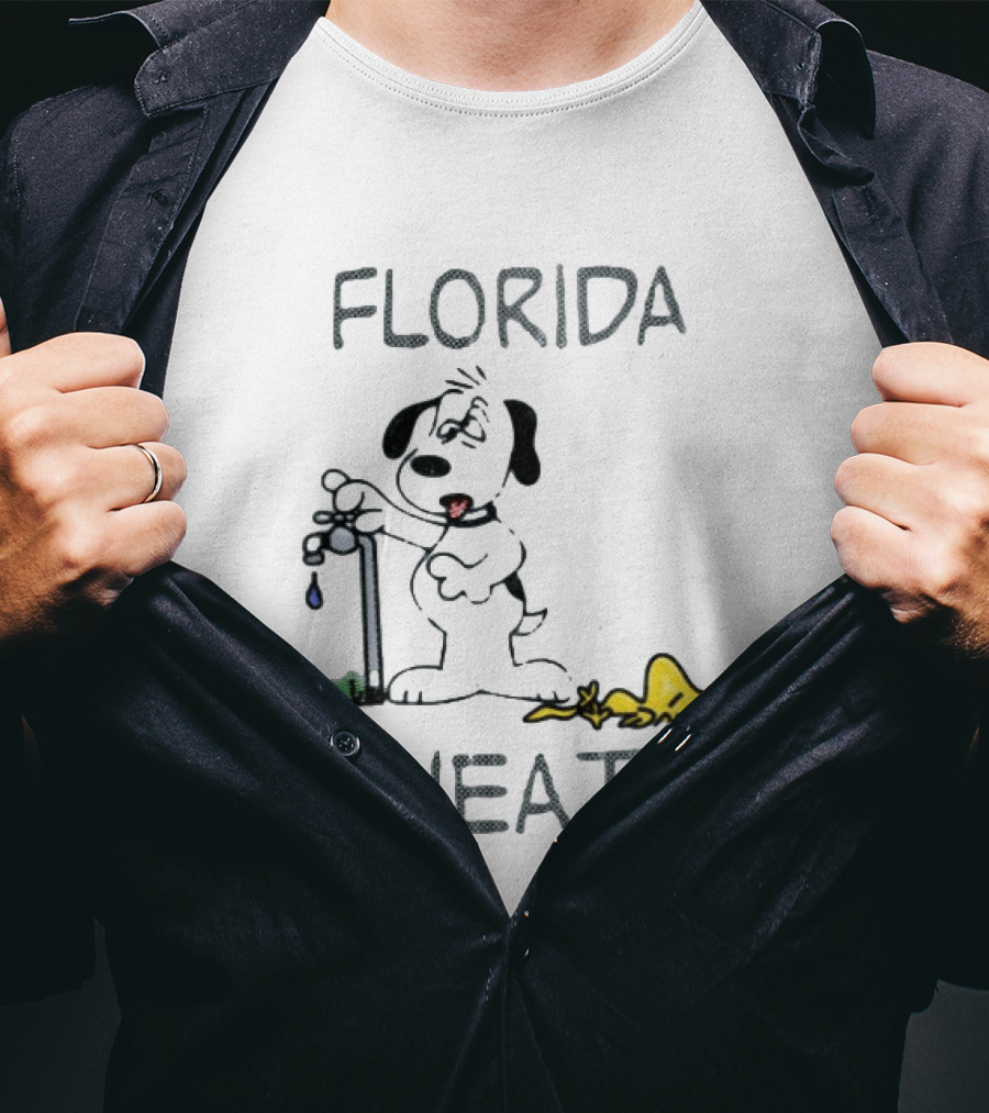 Florida Heat Snoopy Woodstock Peanuts T-Shirt