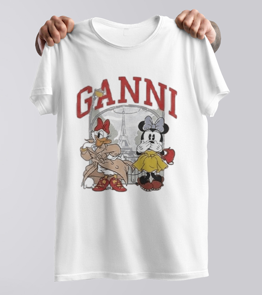 GANNI Disney Minnie Daisy Paris T-Shirt