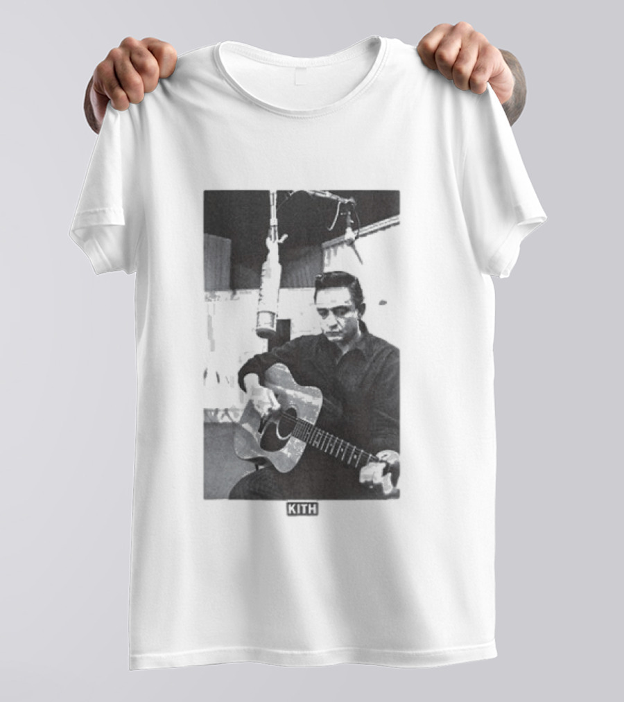 Kith Records Johnny Cash Folsom Prison Retro Music T-Shirt