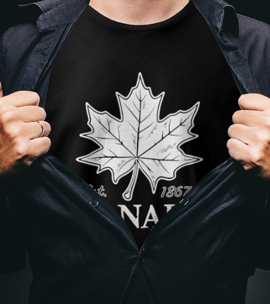 Canada Maple Leaf Est 1867 Canadian Pride T-Shirt