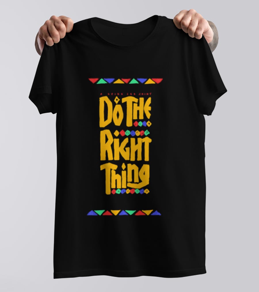Do The Right Thing A Spike Lee Joint Movie Aesthetic Minimalist T-Shirt