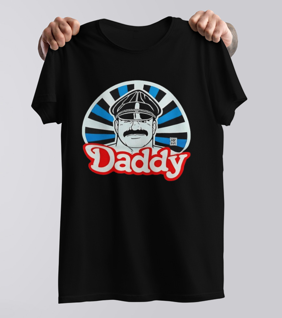 Daddy Leather Cap T-Shirt