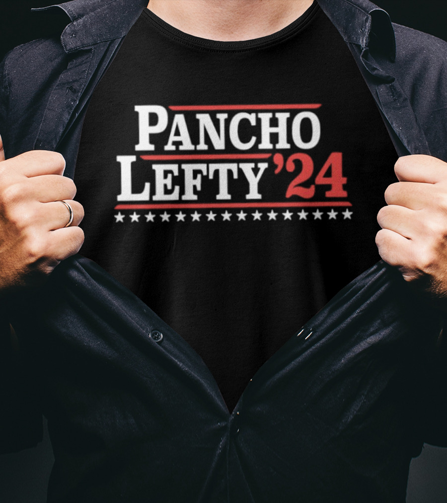 Pancho Lefty '24 Election Campaign Stars T-Shirt