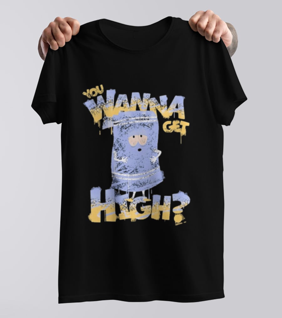 South Park Towelie You Wanna Get High T-Shirt