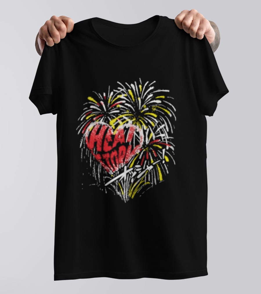 Yuya Uemura Heart Fireworks Pro Wrestling T-Shirt