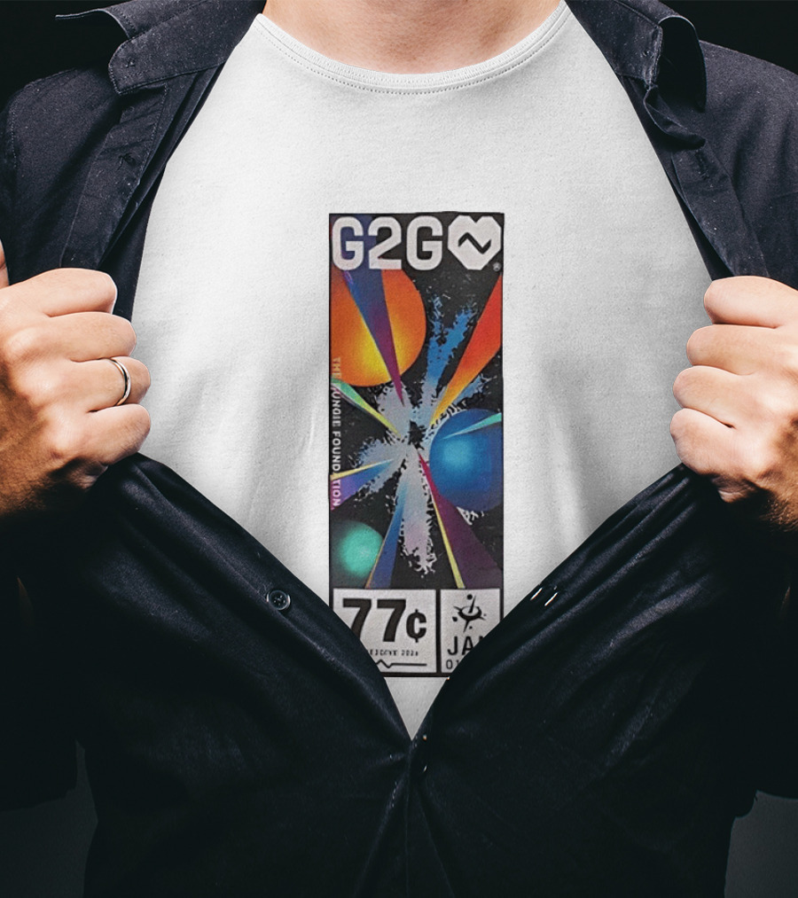 G2G The Bungie Foundation Cosmic Planets Game2Give 2024 Jan 77c 010024 T-Shirt