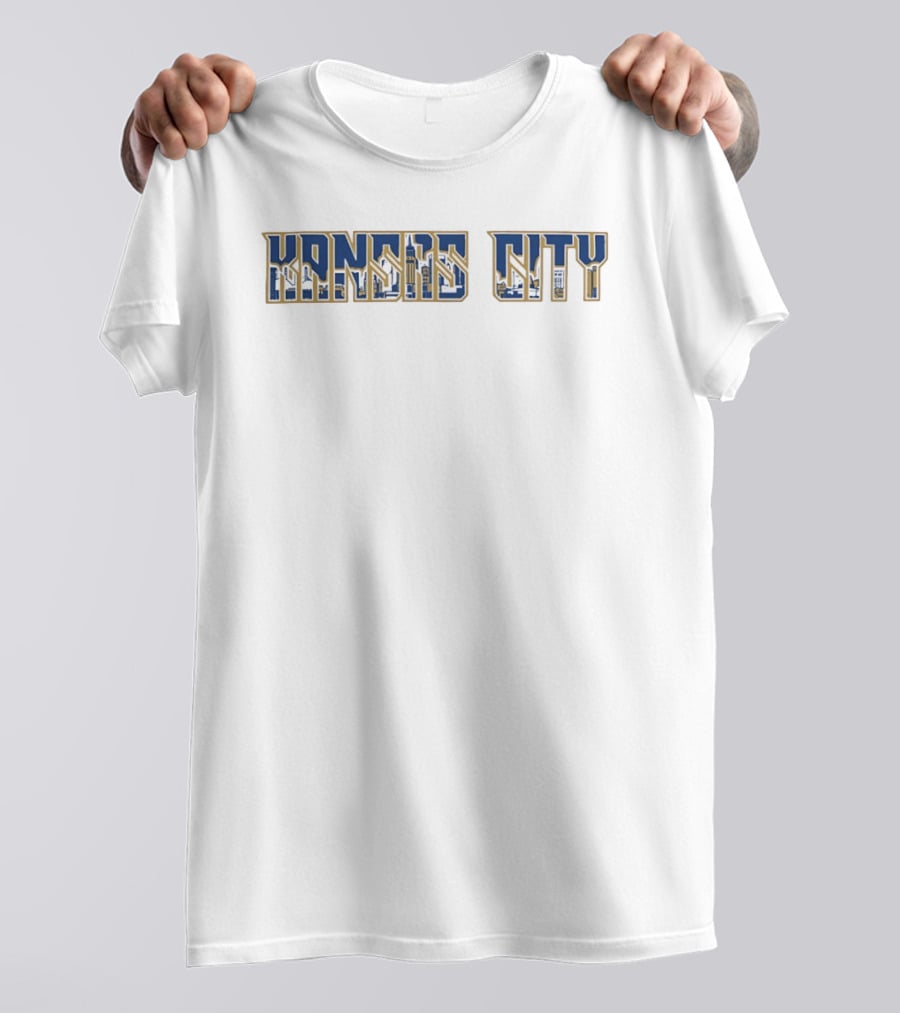 Kansas City Skyline Cityscape Architecture T-Shirt