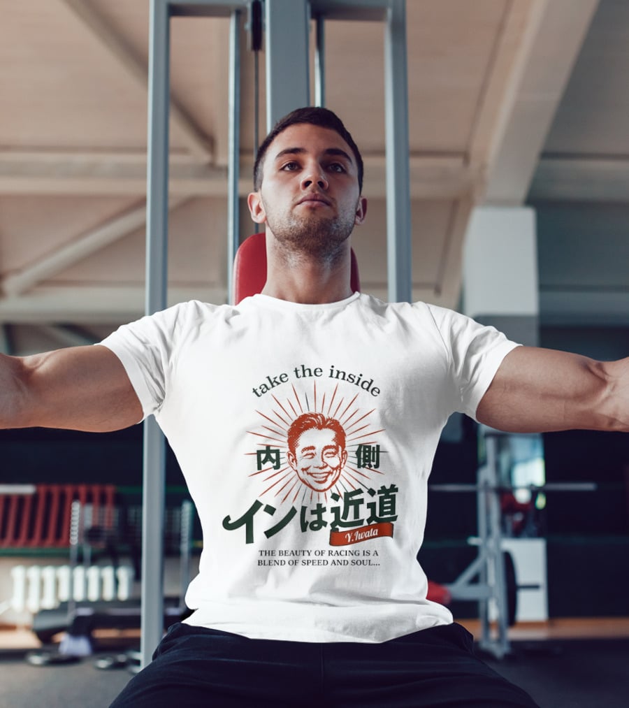 Take The Inside Racing Yasunari Iwata Blend Of Speed And Soul T-Shirt