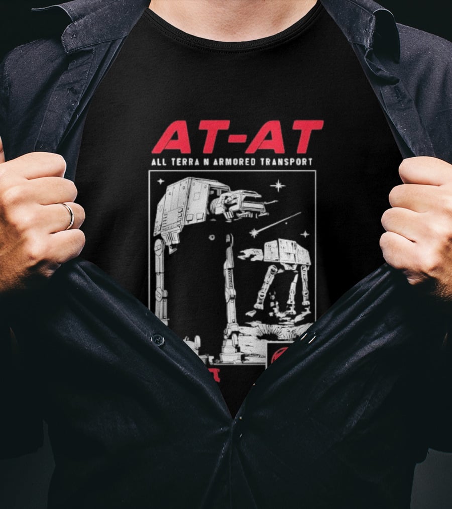 AT AT All Terrain Armored Transport Star Wars Japanese Imperial T-Shirt