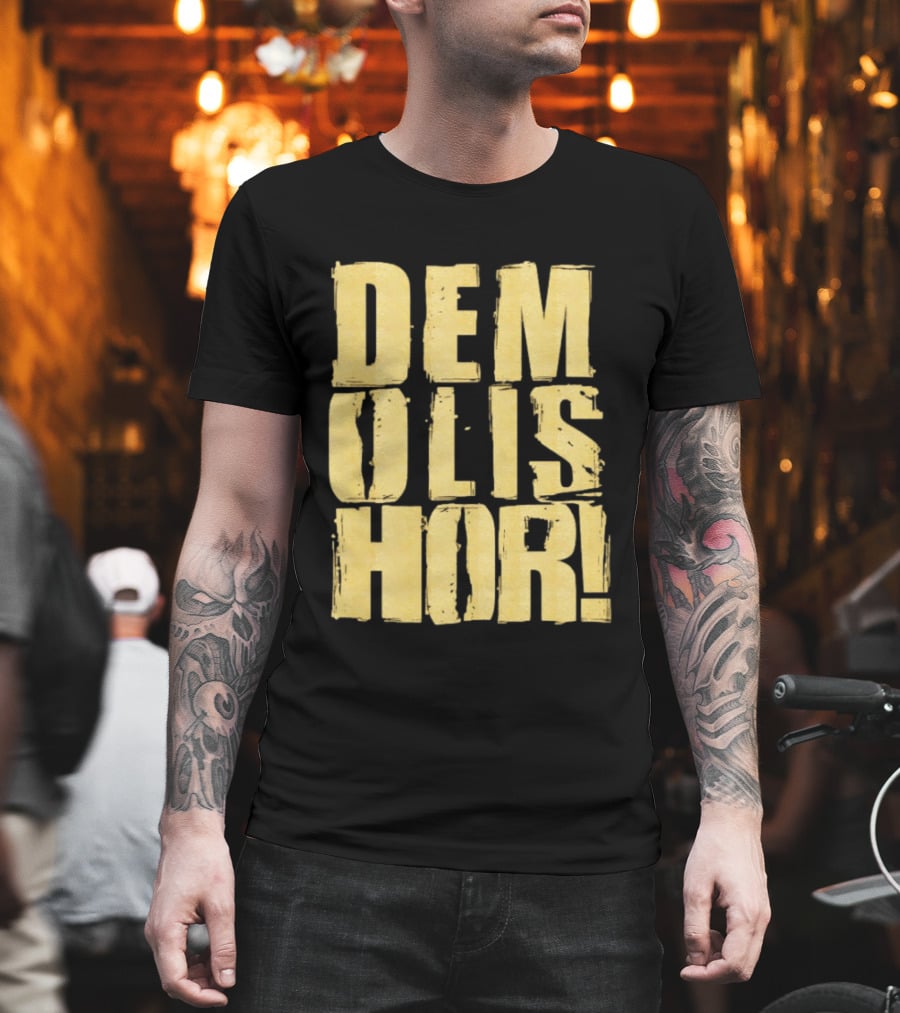 DEMOLISHOR Gold T-Shirt