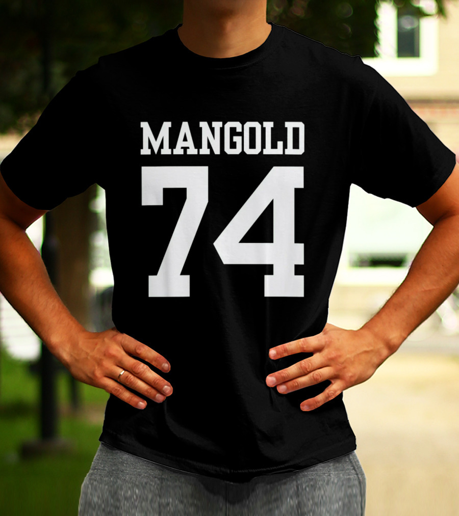NY Jets Nick Mangold 74 Football T-Shirt