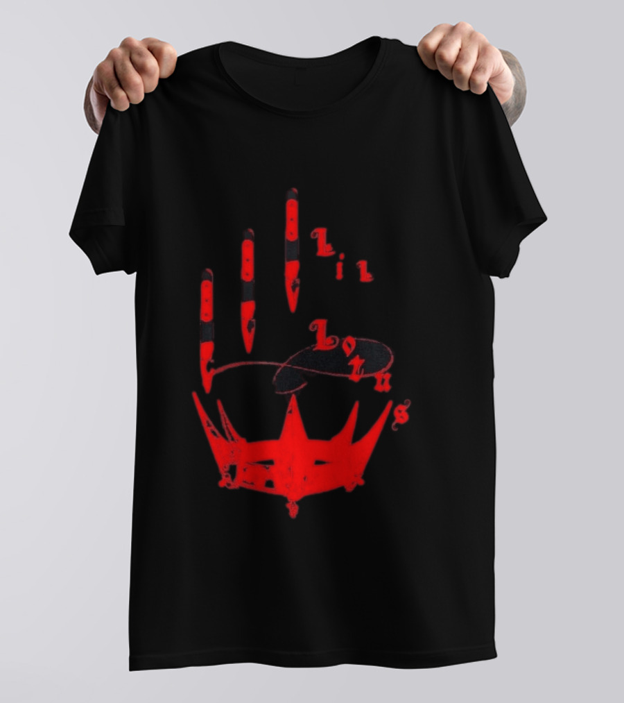 Lil Lotus Ocean Crown Hand T-Shirt