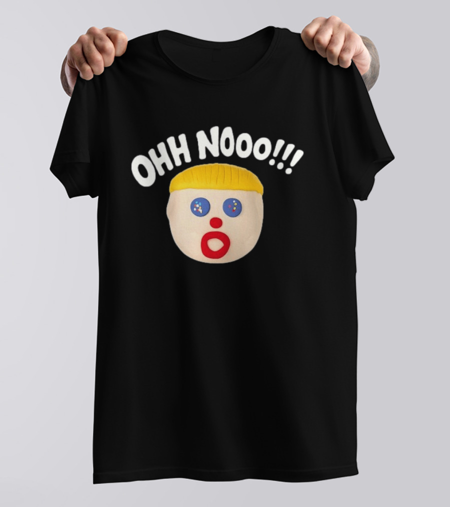 Oh No Mr Bill Iconic Claymation Face And Catchphrase From Classic TV Show T-Shirt