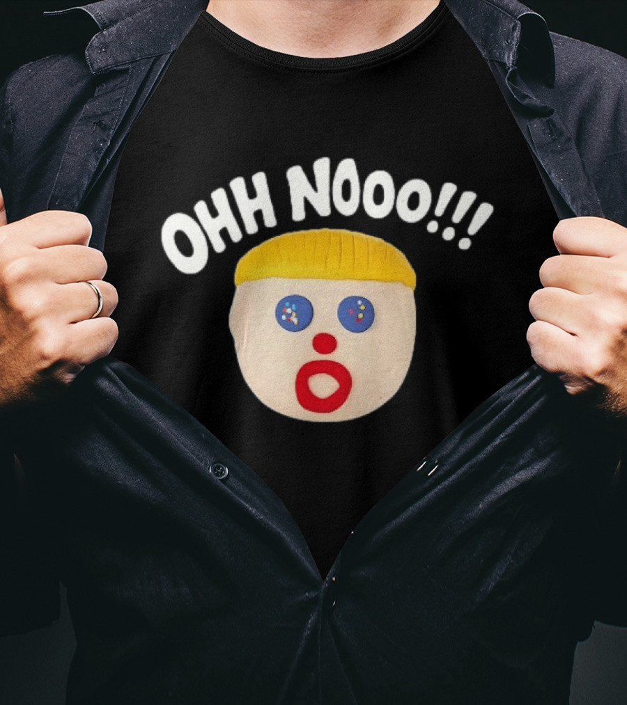 Oh No Mr Bill Iconic Claymation Face And Catchphrase From Classic TV Show T-Shirt