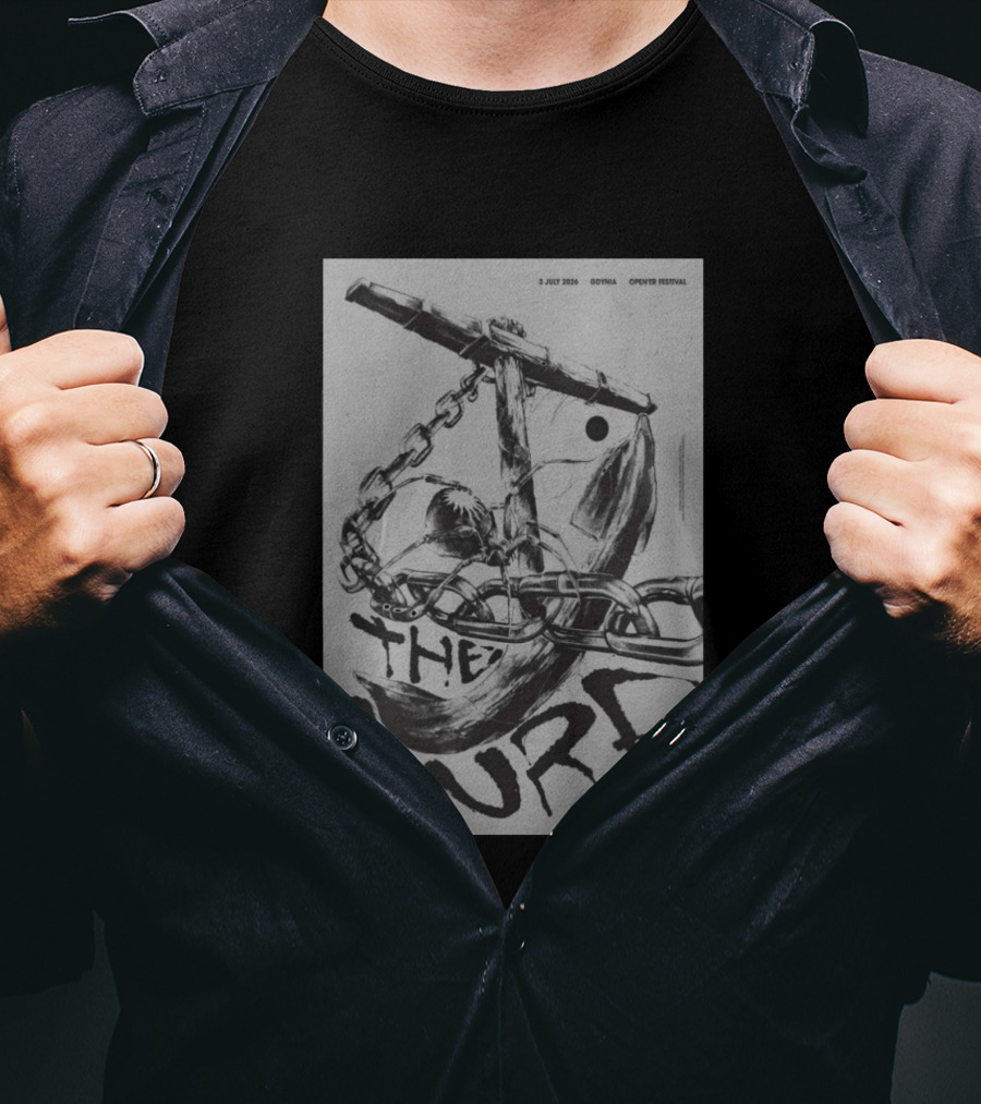 The Cure 3 July 2026 Gdynia Opener Festival Chains T-Shirt