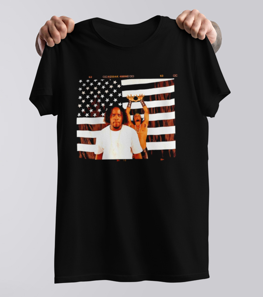 Outkast American Flag Andre 3000 Big Boi Performance USA Stars And Stripes T-Shirt
