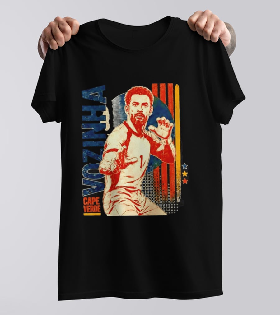 Vozinha Cape Verde National Football Team Goalkeeper T-Shirt