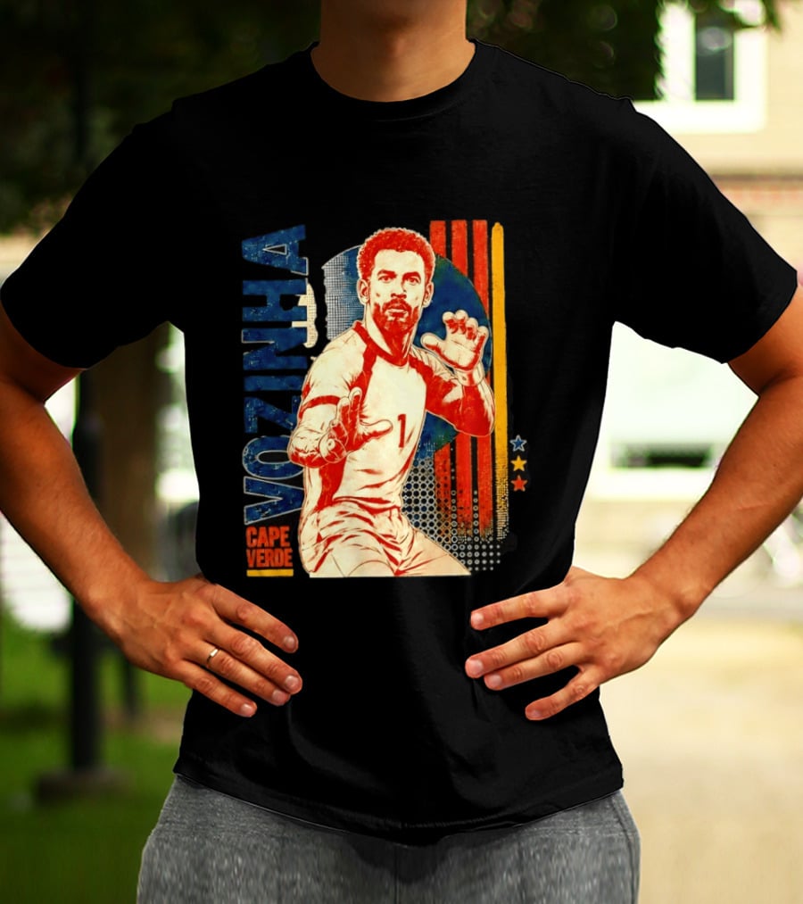 Vozinha Cape Verde National Football Team Goalkeeper T-Shirt