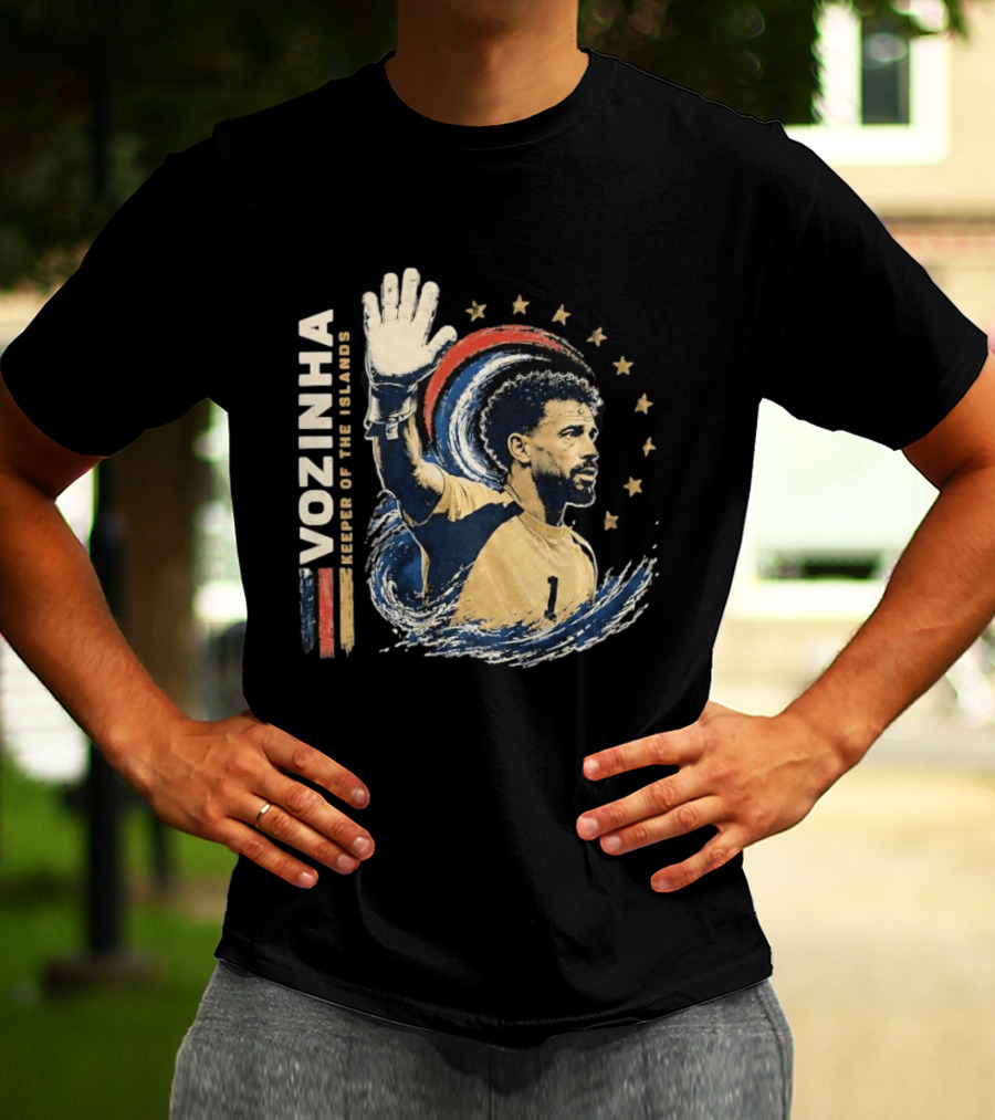 Vozinha Keeper Of The Islands Cape Verde National Football Team Stars T-Shirt