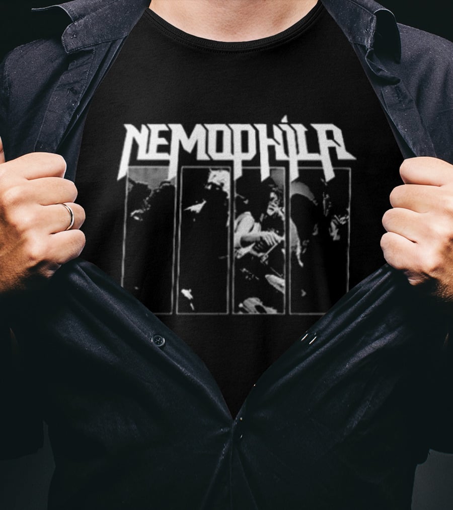 Nemophila North America Tour 2026 Dates Smoky Grunge Aesthetic T-Shirt