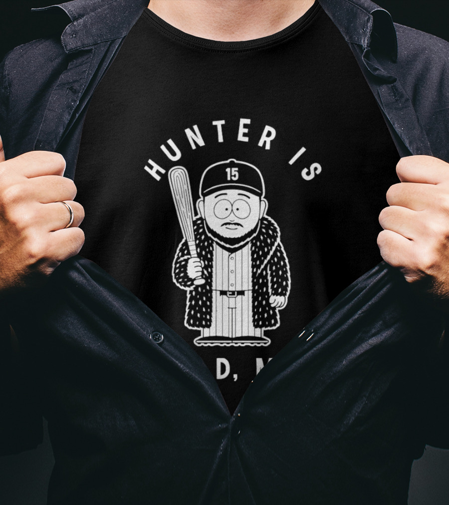 Hunter Renfroe South Park Style Boston Red Sox MLB Hunter Is Good Man T-Shirt