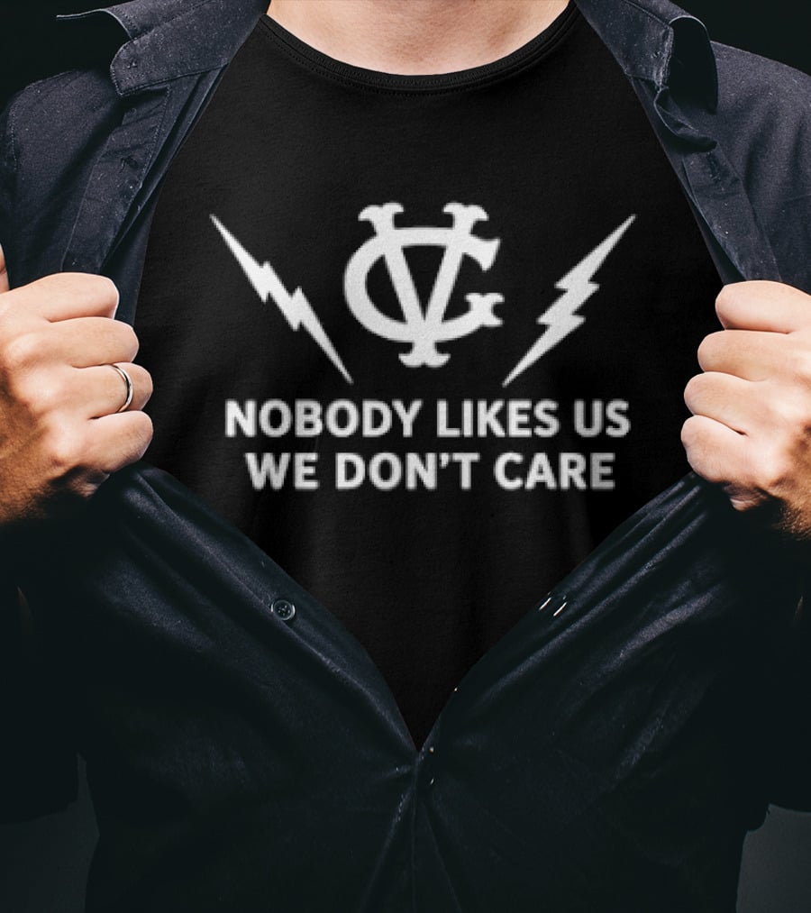 VC Nobody Likes Us We Don't Care Lightning Bolt T-Shirt