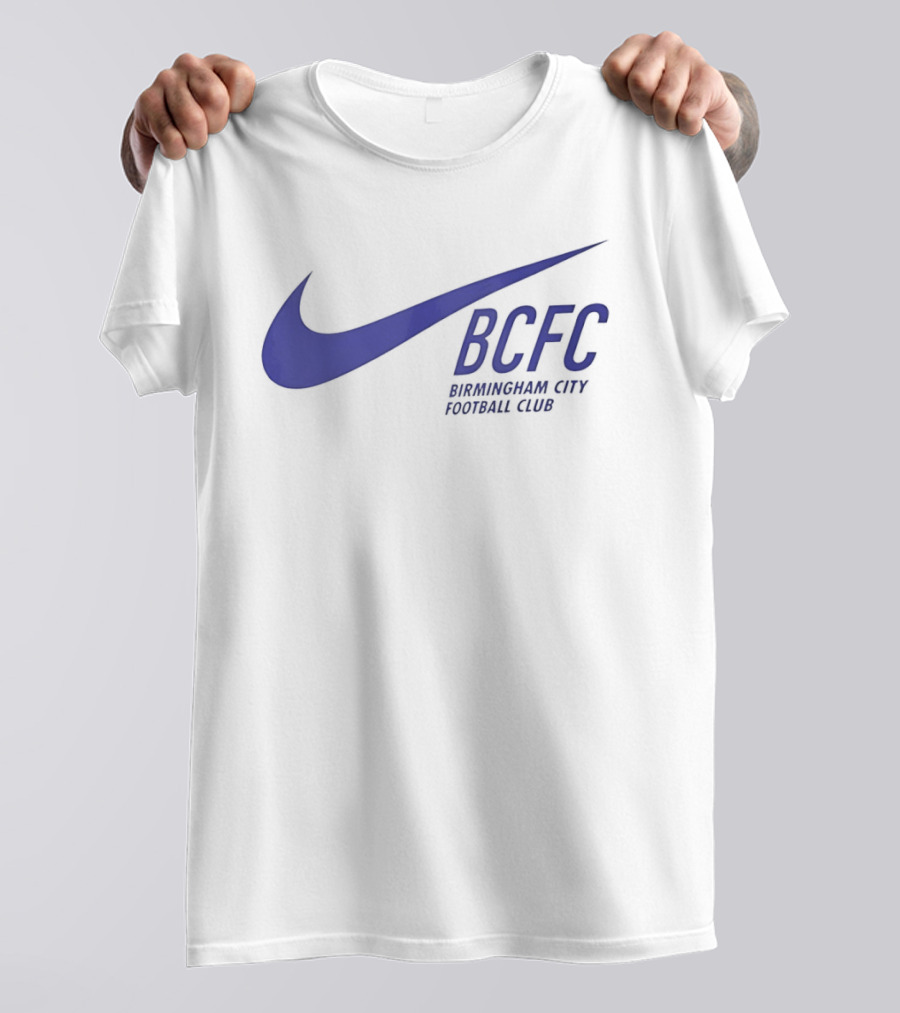 BCFC Birmingham City Football Club Nike Swoosh T-Shirt