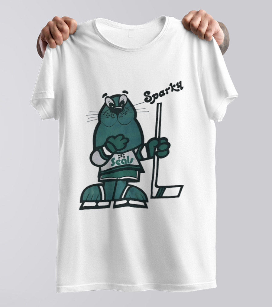 Sparky Seals Hockey Team California Golden Seals T-Shirt