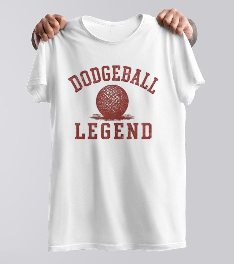Dodgeball Legend Retro Athletic Style Championship T-Shirt