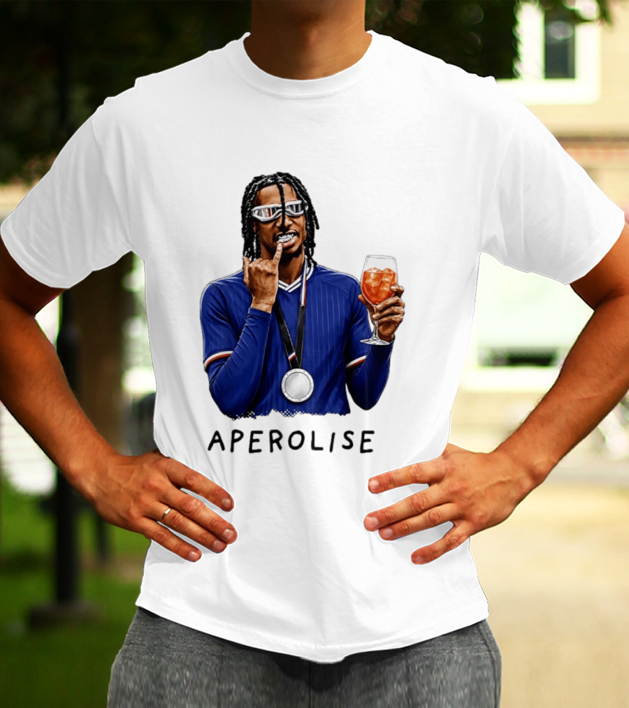 Michael Olise Aperolise Crystal Palace Player Celebration T-Shirt